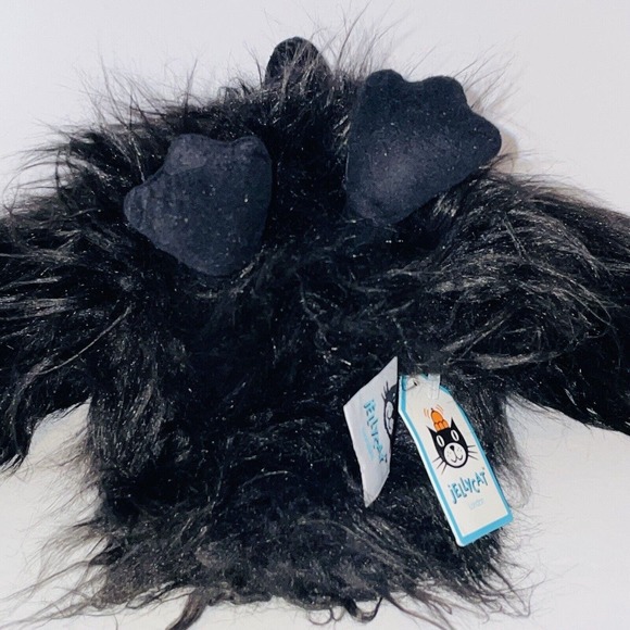 Jellycat Charlie Crow Black Plush Stuffed Retired 2016 Rare Jellycat London Tag - Picture 8 of 11